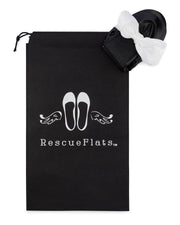 2026 June Pre-Order - 20 Pairs of Black Rescue Flats (BLACK Display Box)