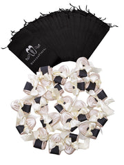 20 Pairs of Champagne Rescue Flats (BLACK Display Box)