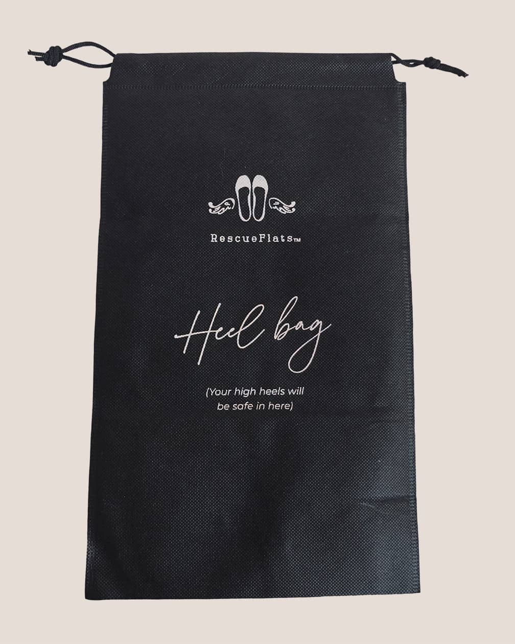 Black Velvet Rescue Flats